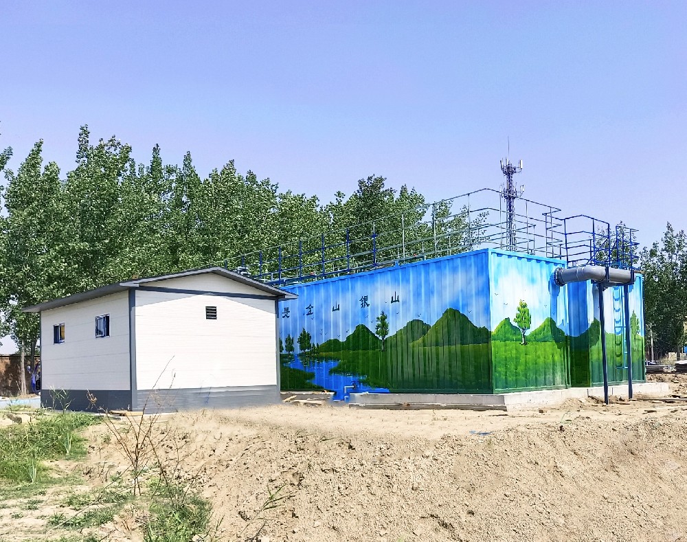 農村污水處理設備，還水清如許